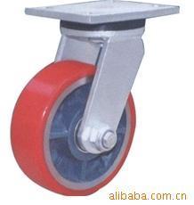 【4寸5寸6寸8寸超重型聚氨酯腳輪】價格,廠家,圖片,腳輪、萬向輪,衡水市桃城區(qū)裕通膠輪制品廠-